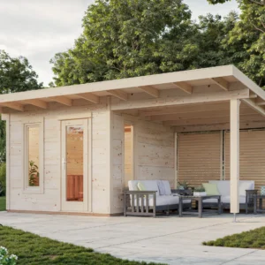 Casa moderna 125-8,1+8,1m²