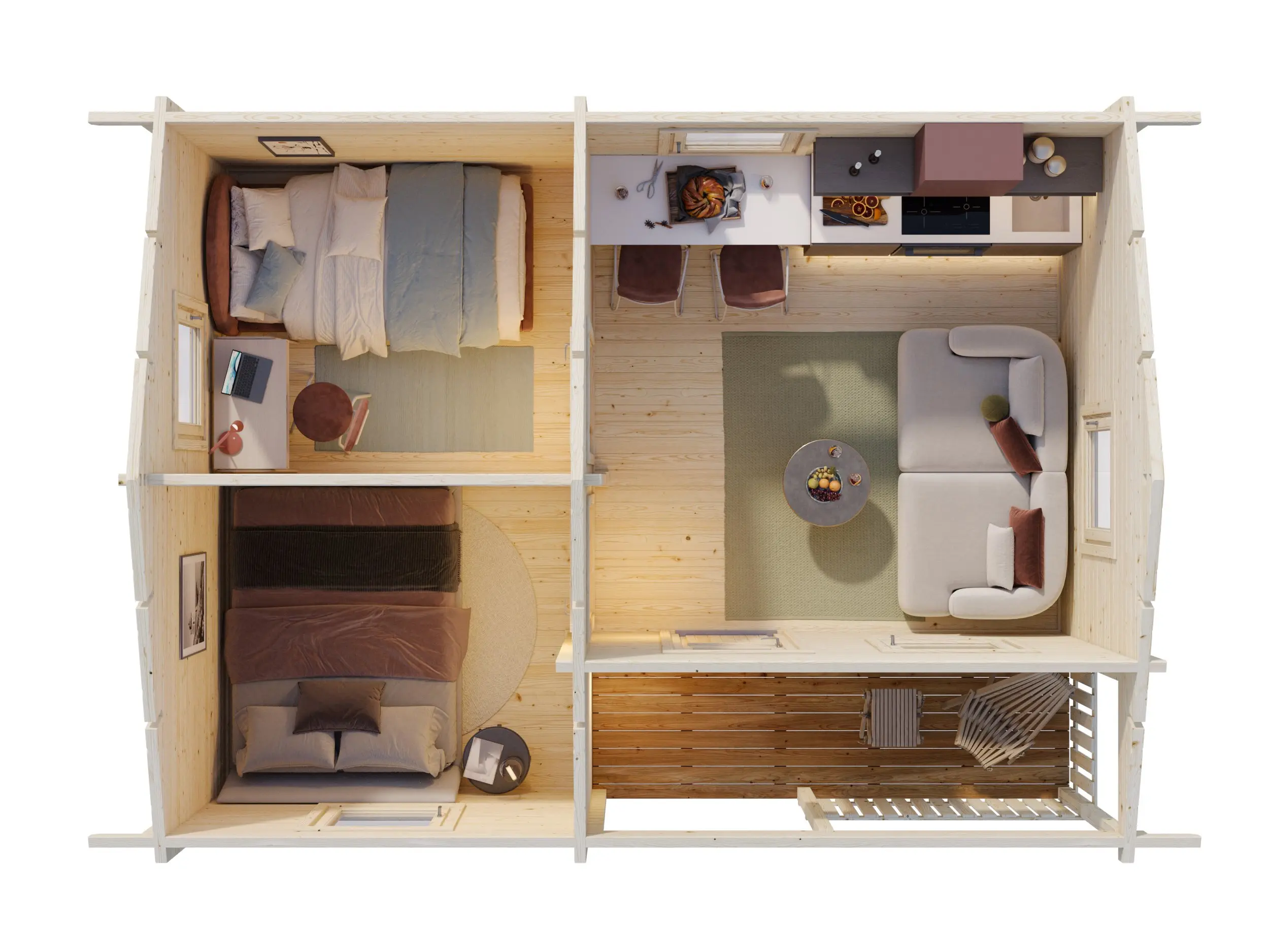 CASETA VEGA 6 - 21,5+3,7 m² - Imagen 6