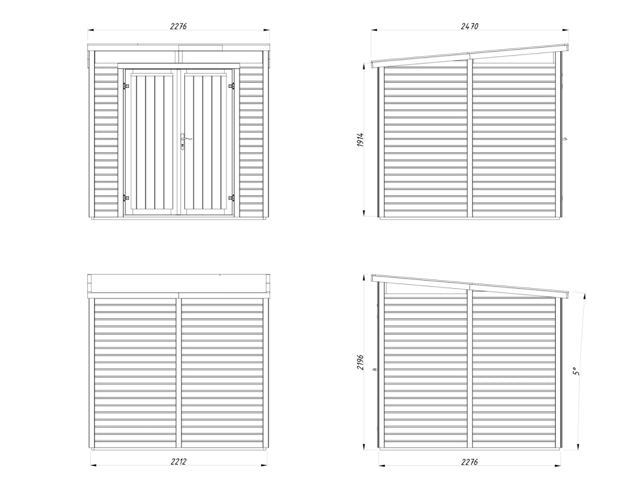 COBERTIZO 161 - 4,9m² - Imagen 6