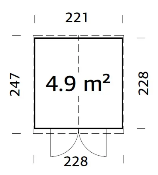 COBERTIZO 161 - 4,9m² - Imagen 5