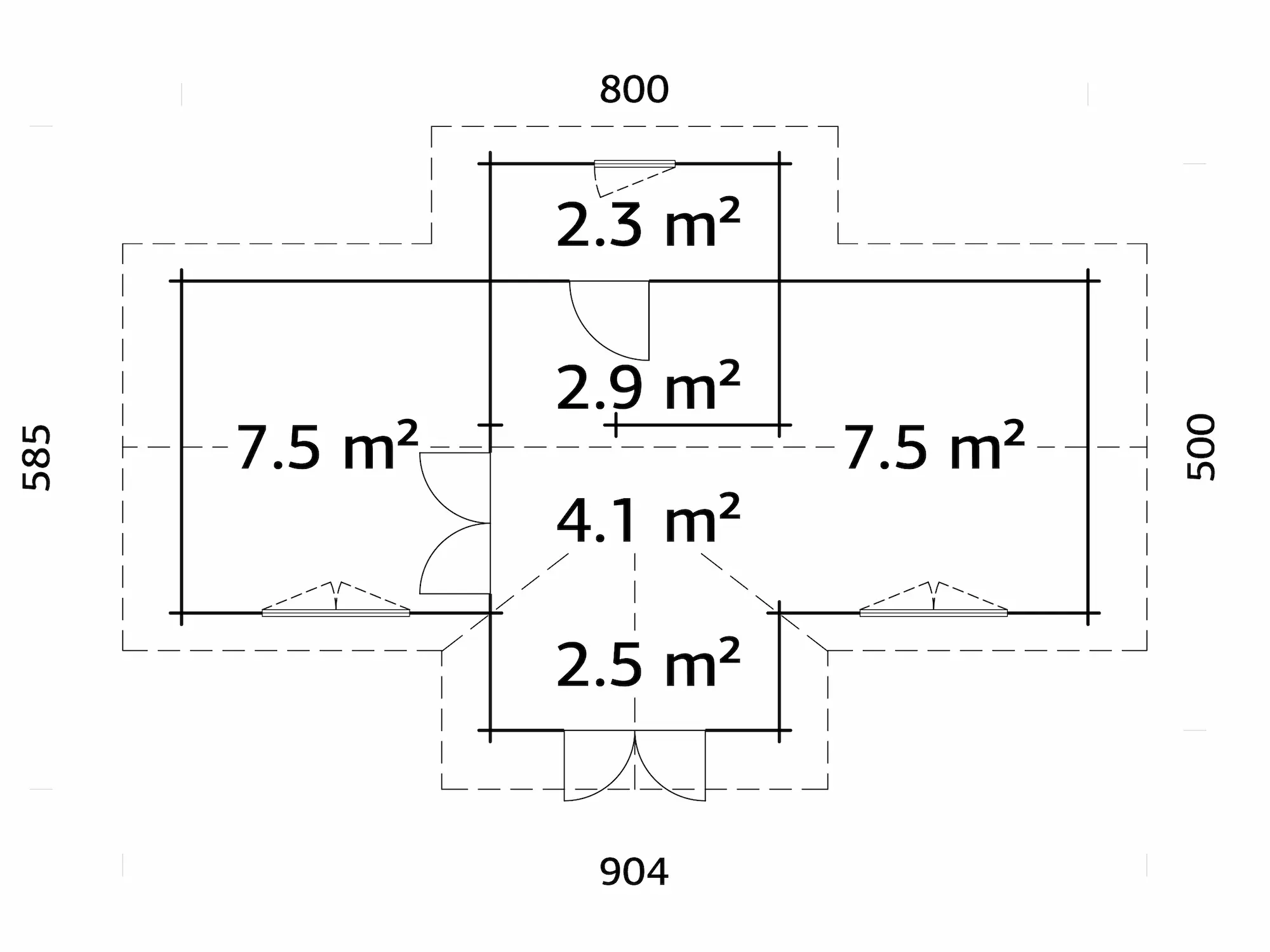 CASETA VEGA 4 - 26,8 m² (26,8 sq.m.) - Image 8