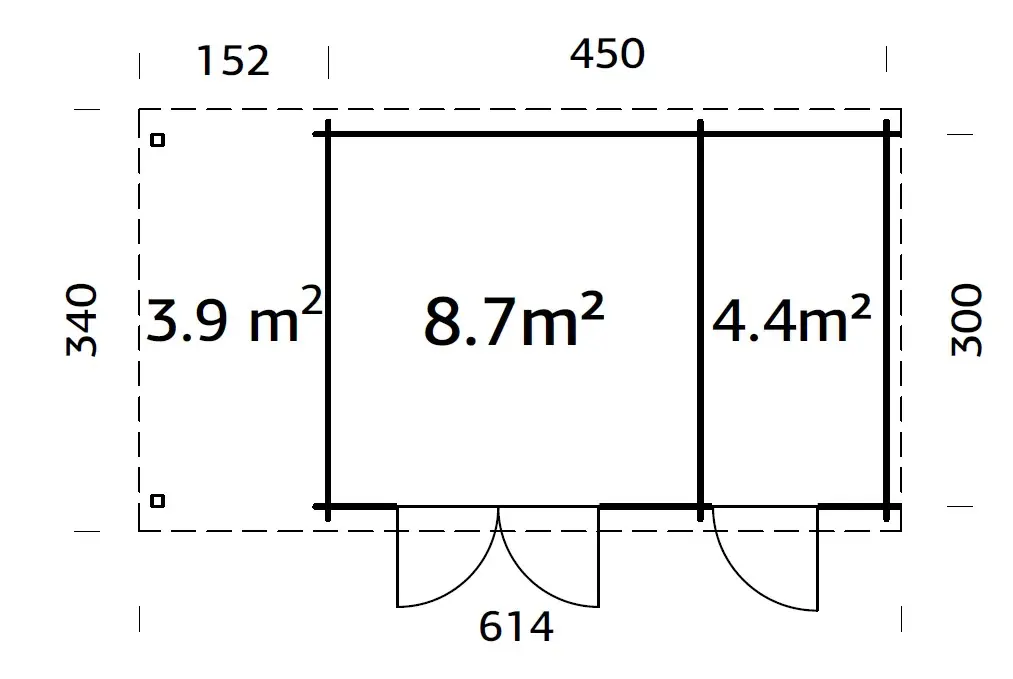SHED 152 – 13,1+3,9m² - Image 4