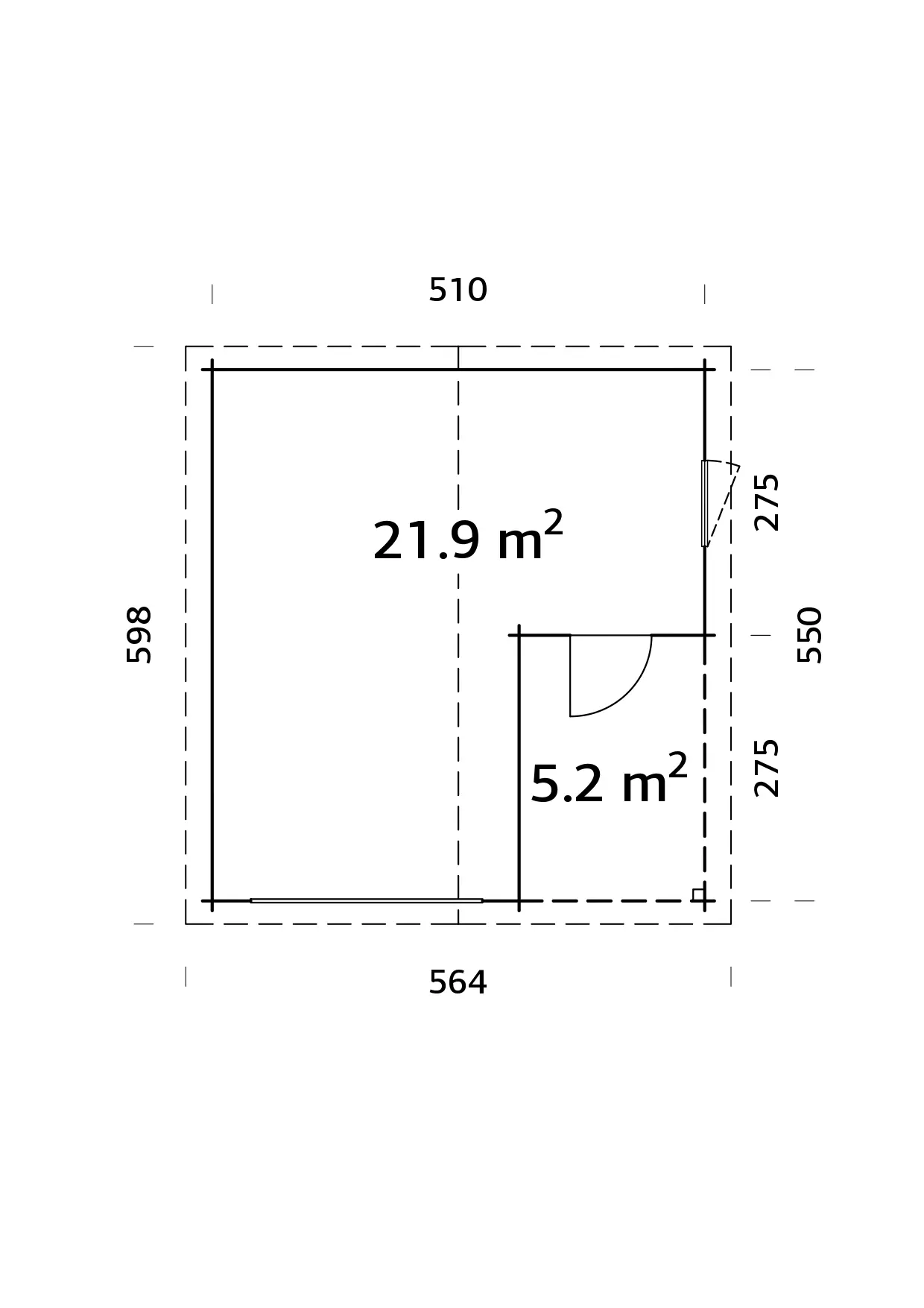 Garaje Luca 185 - 21,9+5,2m² - Imagen 2