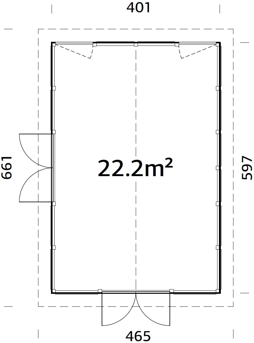 Pavilion 77-22,2m² - Image 3