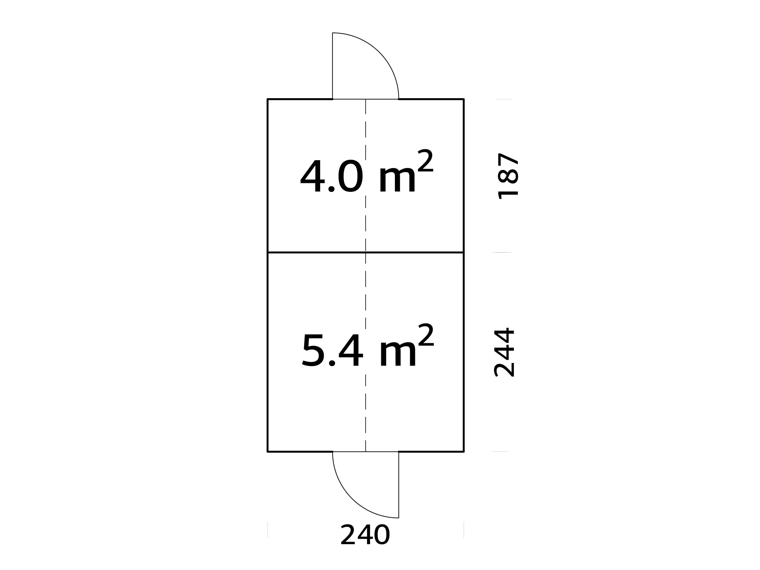 Pavilion 83-5,4+4,0m² - Image 3
