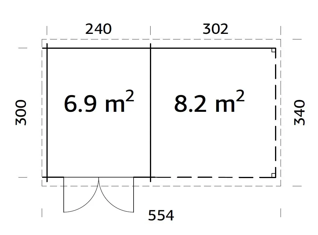 SHED 150 - 6,9+8,2m² - Image 4