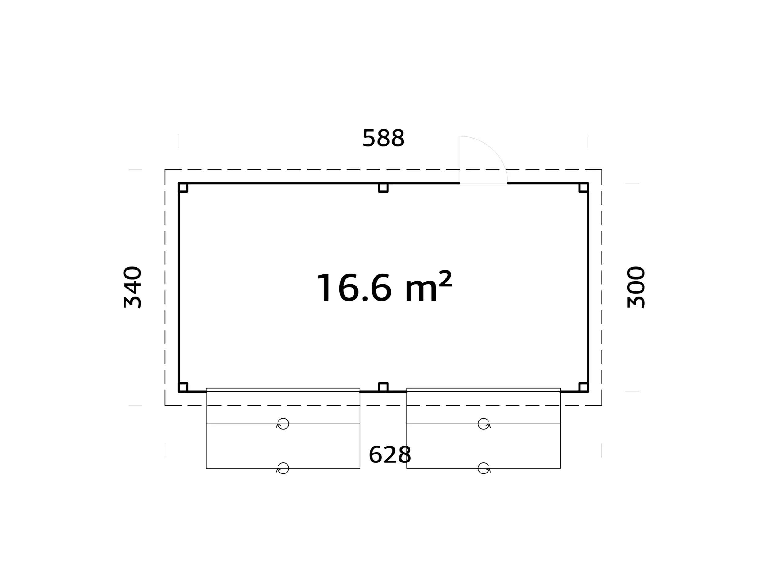 Kiosko 173 – 311 | 16,6 m² - Imagen 2