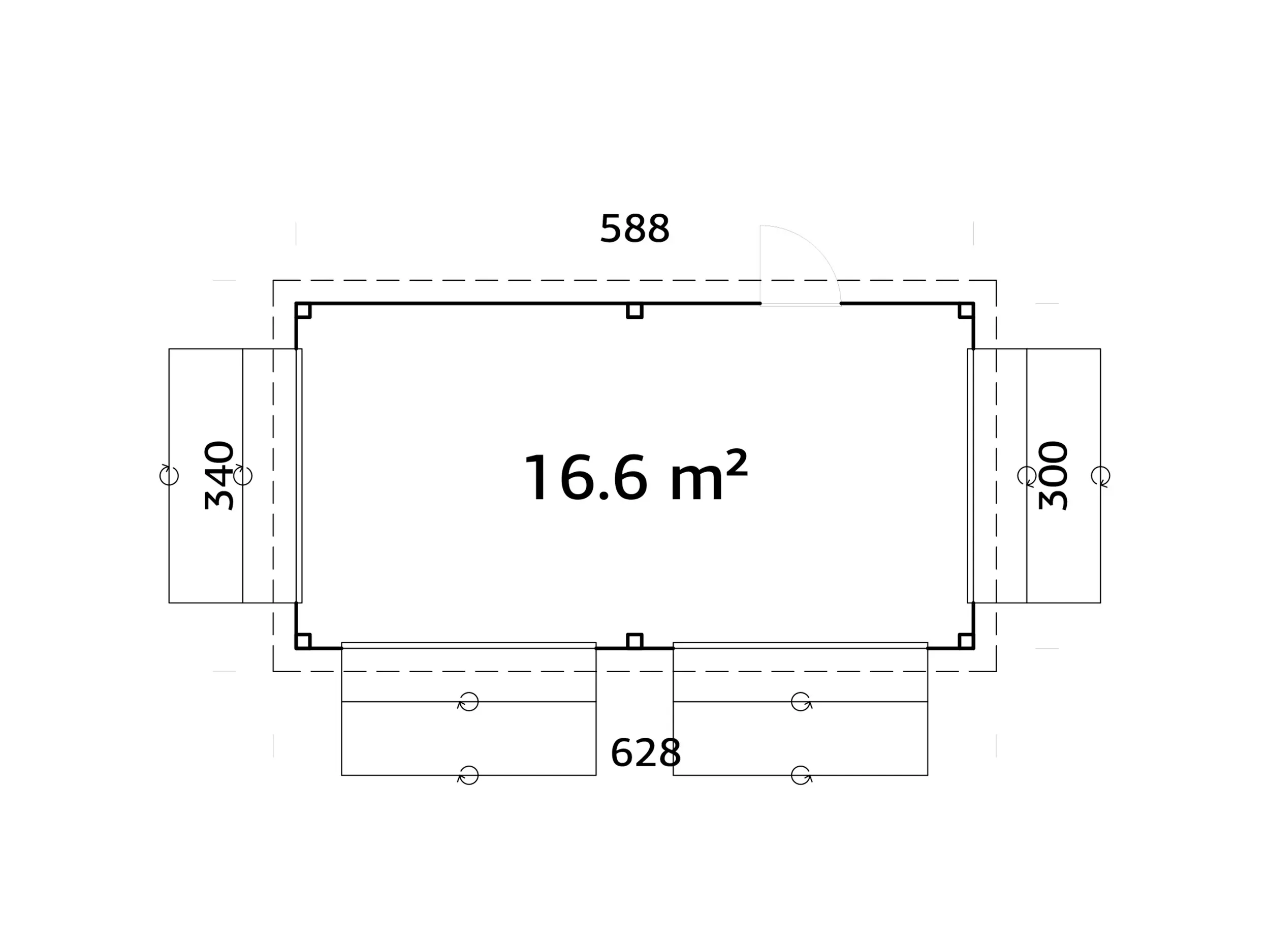 Kiosko 173 – 312 | 16,6 m² - Imagen 3